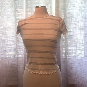 Pink Rose vintage NWT Xs tee